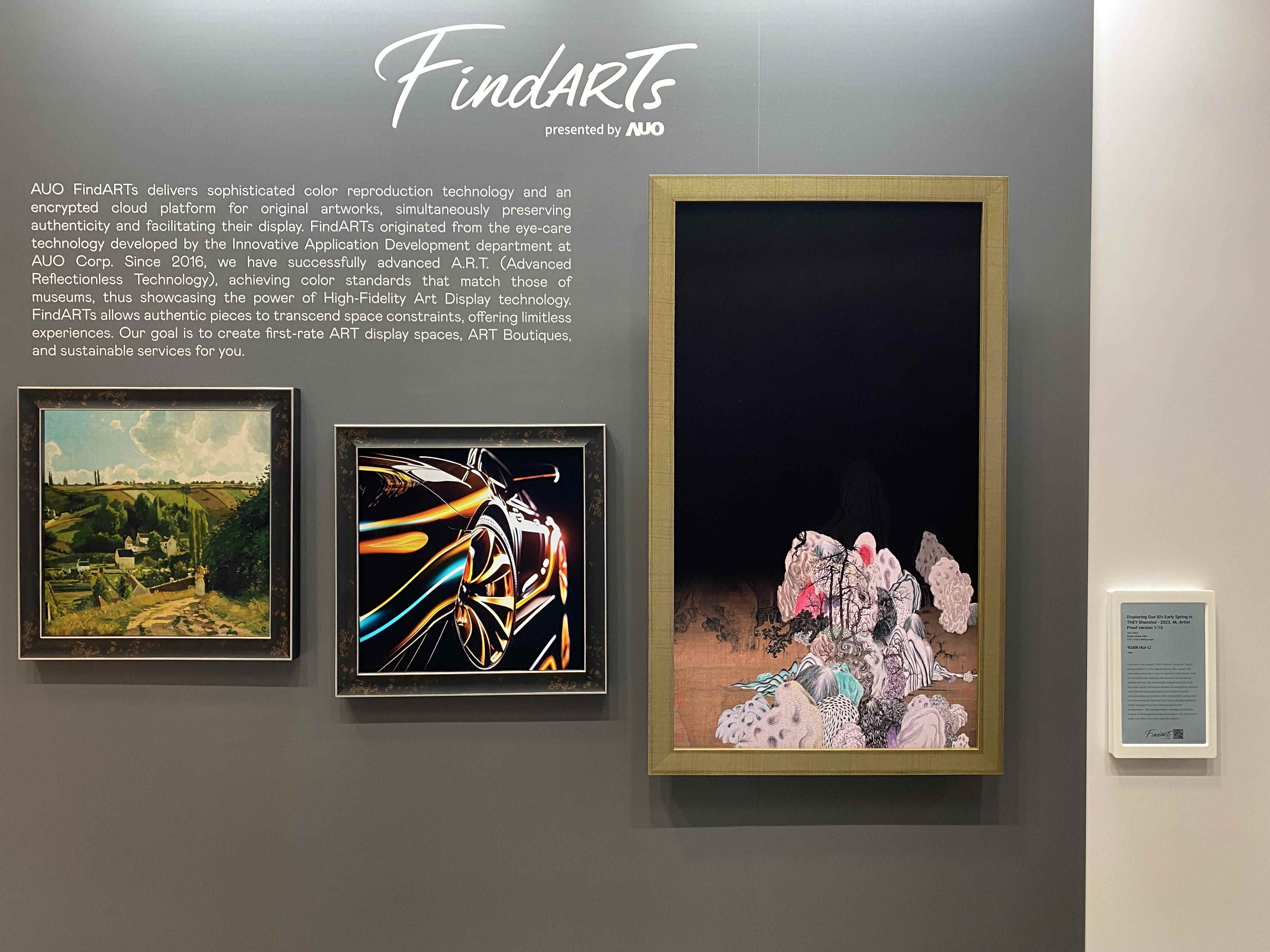 借助世界杯官网线上平台FindARTs 艺术空间服务解决方案，汽车销售展示间可以摆设与客户喜好相符的艺术精品，同时与车示车并列，营造艺术空间氛围，提升赏车质感。