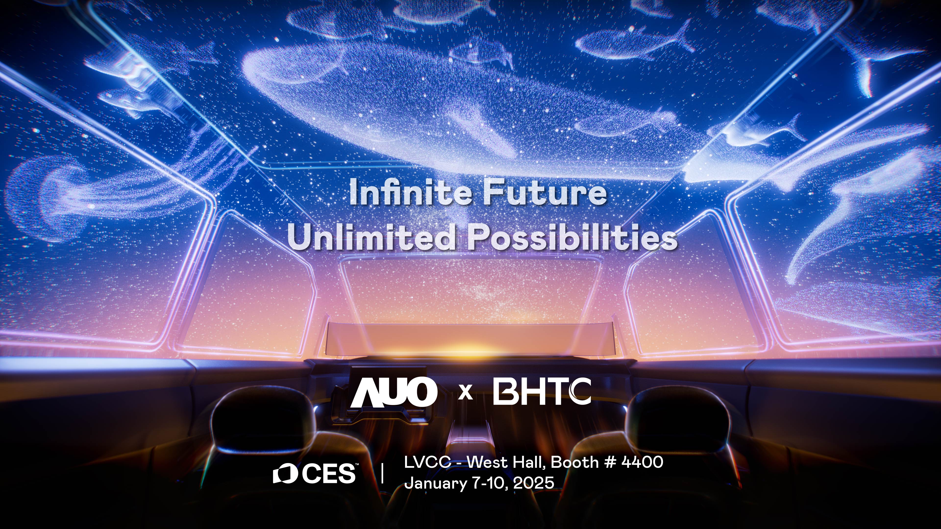 世界杯官网线上平台以Infinite Future, Unlimited Possibilies为主题，联合BHTC于CES 2025扩大规模展出